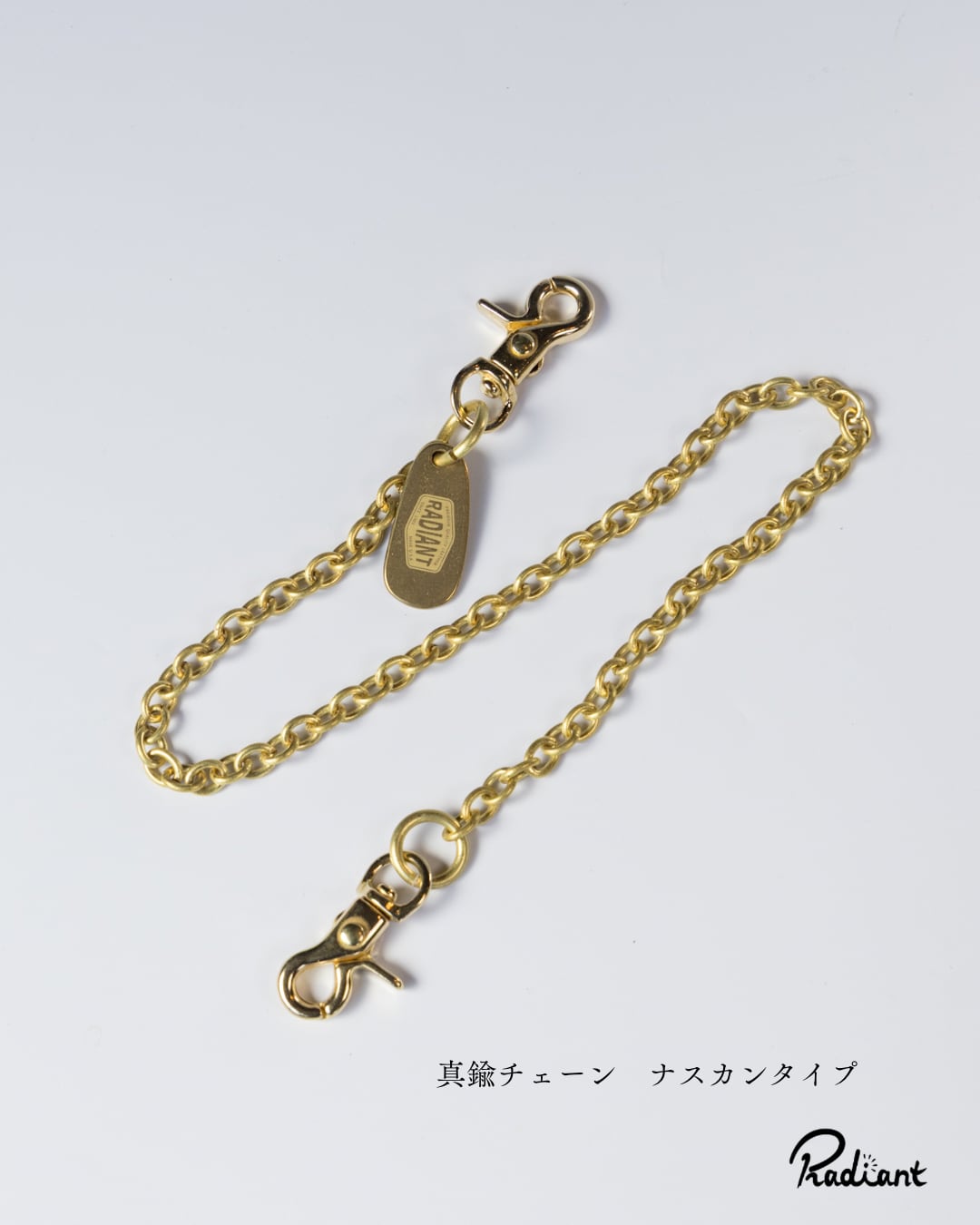 吊るせるお財布 / RW-17 【BLACK brass】 | radiant leatherworks