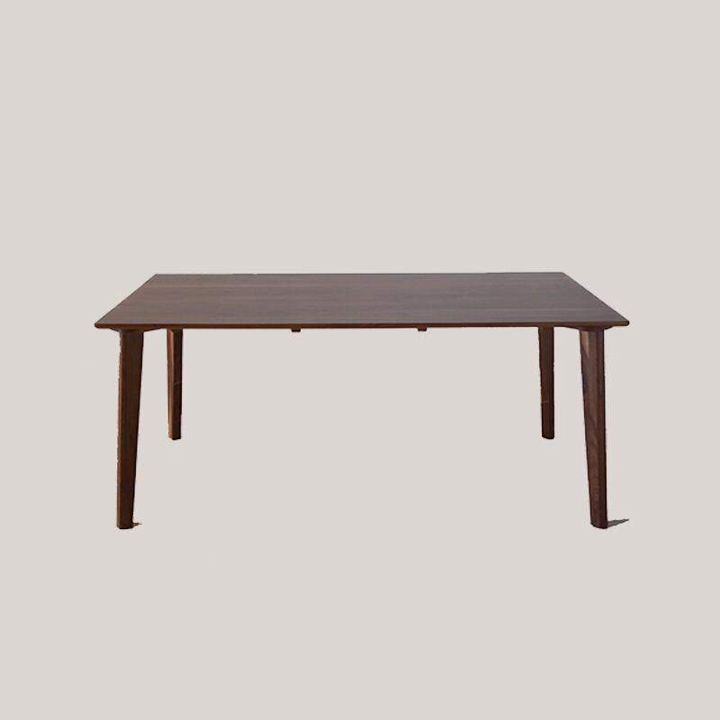 【次回1月中旬入荷予定】ダイニングテーブル 食卓テーブル テーブル 150幅 ブラウン ウォールナット skm-0043