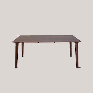 【次回1月中旬入荷予定】ダイニングテーブル 食卓テーブル テーブル 150幅 ブラウン ウォールナット skm-0043