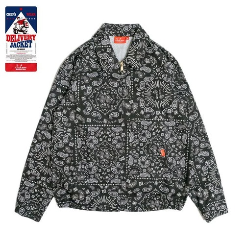 COOKMAN (クックマン) Delivery Jacket 「Paisley」 デリバリージャケット  ペイズリー  231-03434