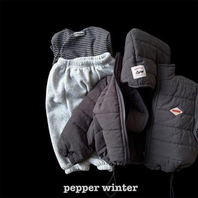 予約⌇pepper / Padded muffler hat