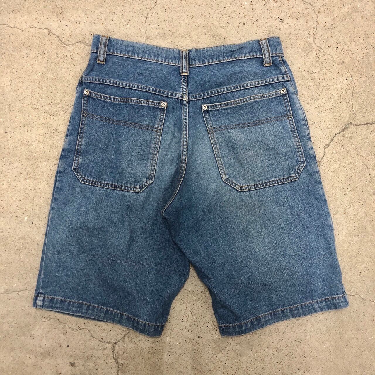 90s OLD STUSSY/Denim Shorts/WORKGEAR/USA製/W32/デニム 90s OLD STUSSY/Denim Shorts/WORKGEAR/USA製/W32/デニム