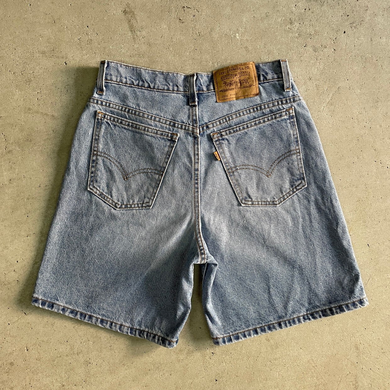 USA製 90年代 Levi's リーバイス オレンジタブ 950 デニムショーツ ハーフパンツ W30相当 古着 90s ヴィンテージ ビンテージ  RELAXED FIT リラックスフィット レディース メンズ【ショートパンツ】【PS2307P】【FSS2308-30】 | cave ...