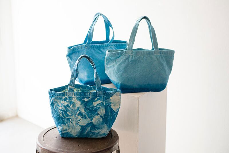 LITMUS/本藍染ミニトート | diginner online shop