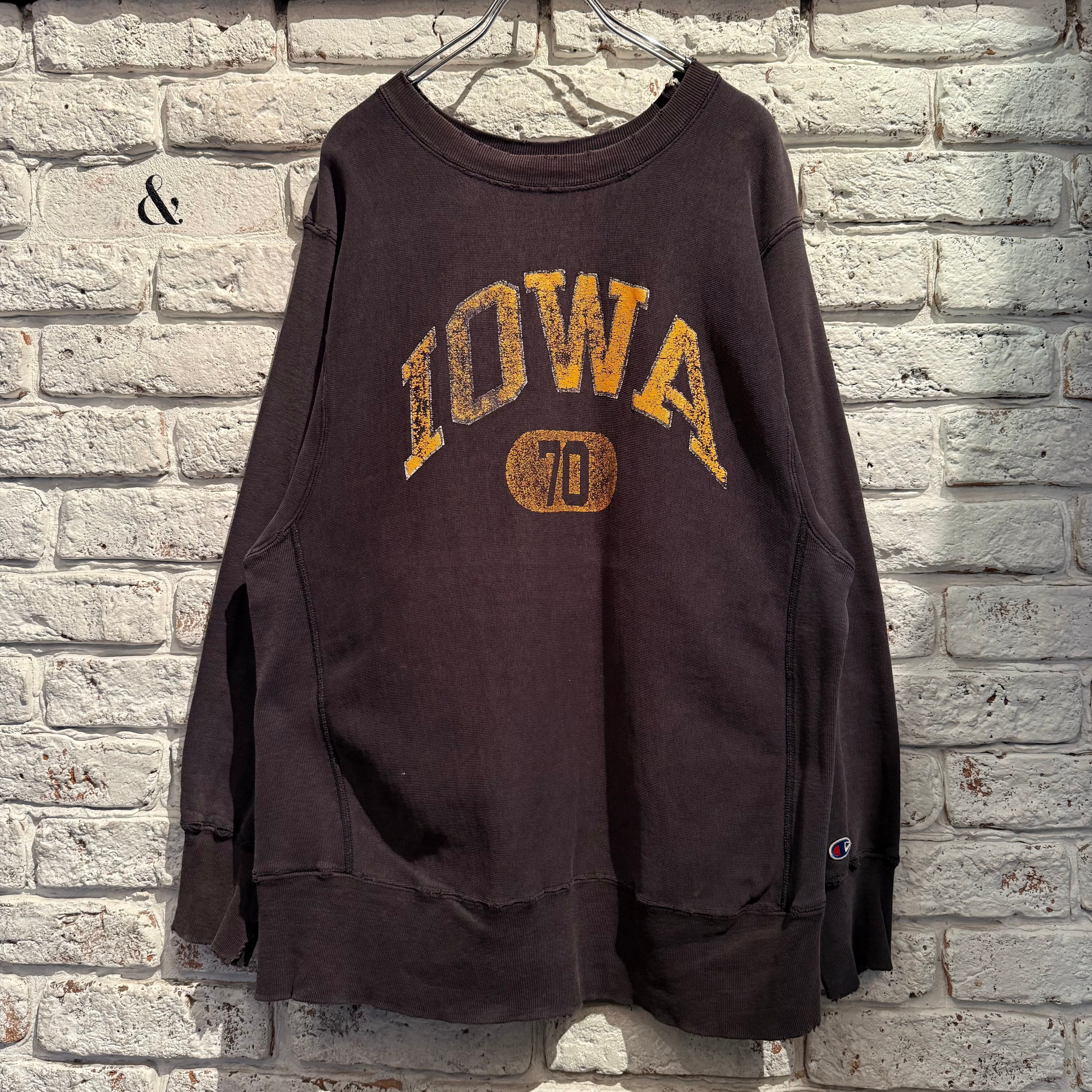 80S CHAMPION REVERSE WEAVE CREW BLACK“IOWA” | BerBerJin / & BerBerJin