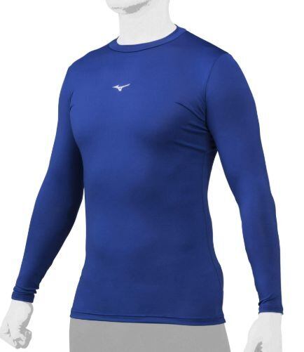 ミズノ(MIZUNO)バイオギア(ローネック/長袖)アンダーシャツ 品番: 12JABC11
