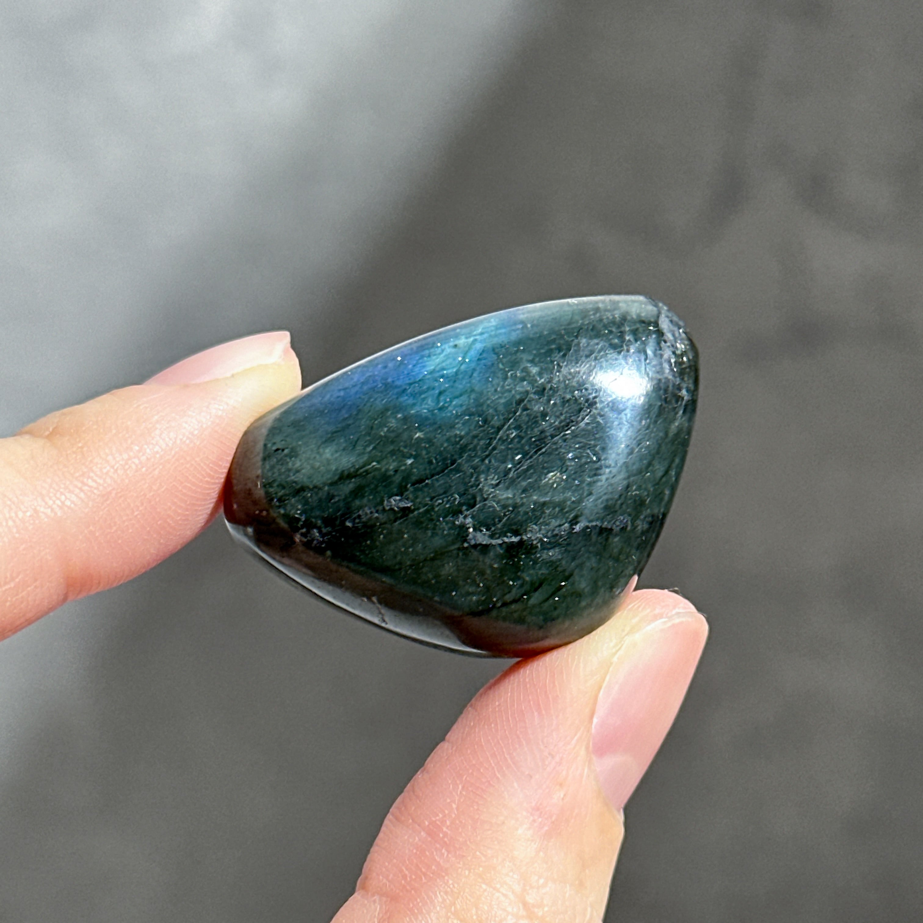 ラブラドライト タンブル73◇ Labradorite ◇天然石・鉱物