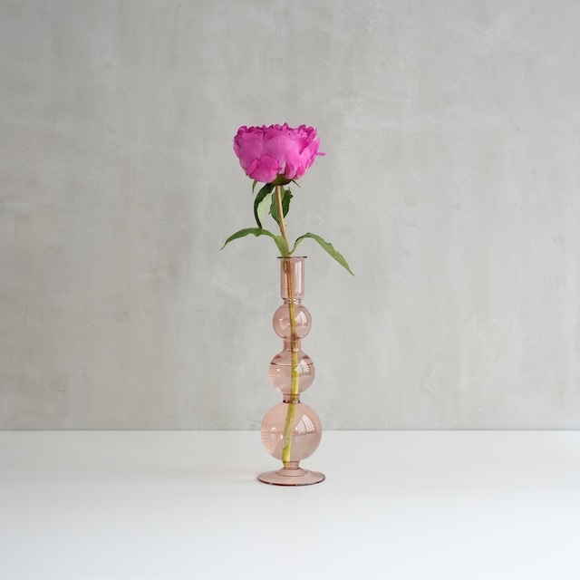 Lisa Glass Vase　Pink