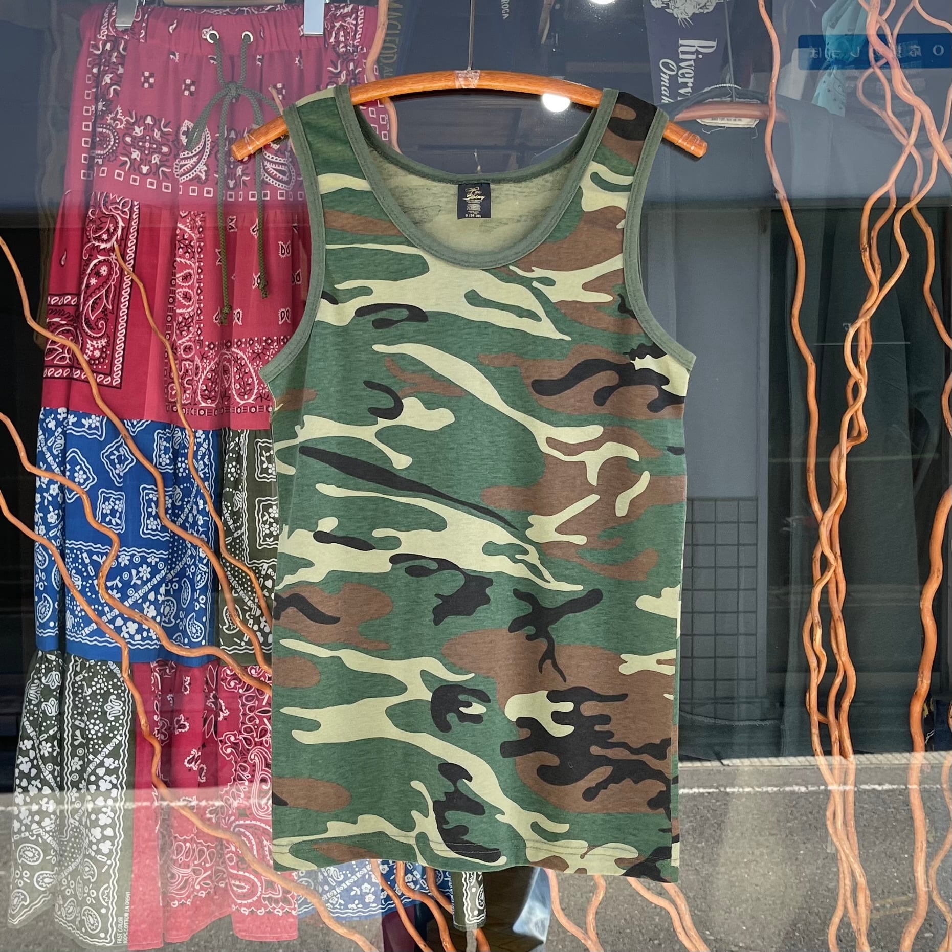 【 Dead Sz:S 】tank top カモフラ柄 Made in USA