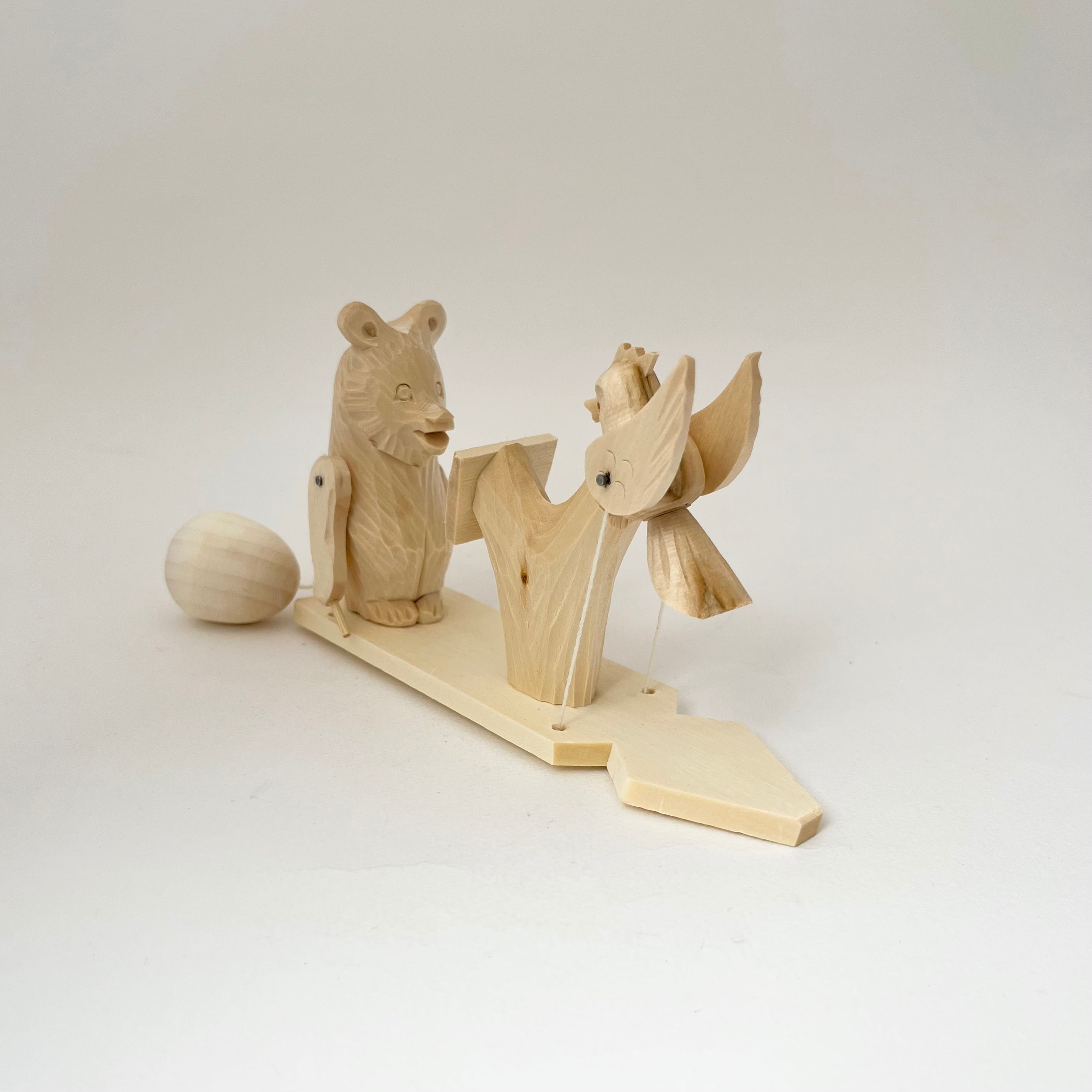 ボゴロツコエ木地玩具「クマの指揮者」