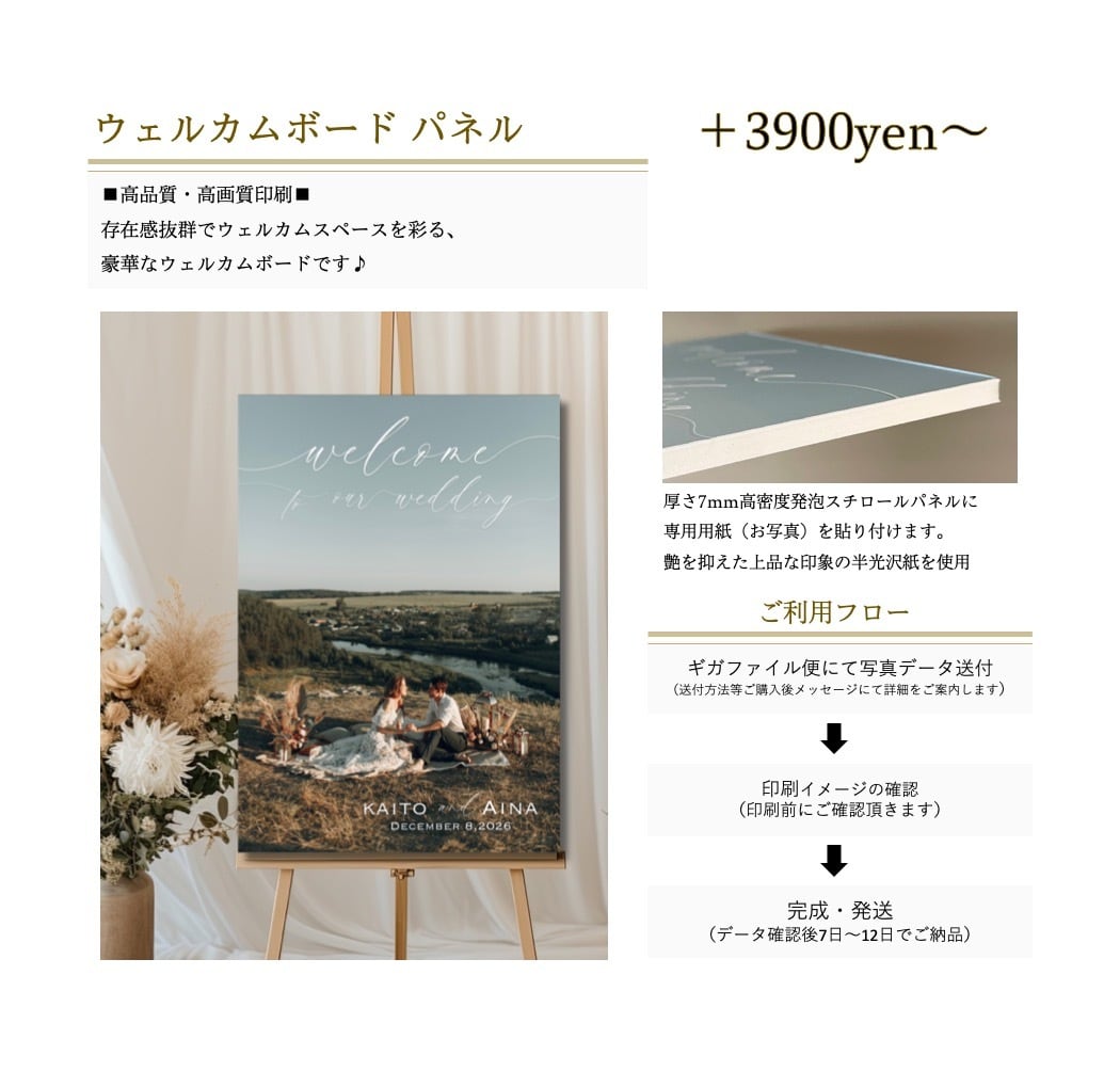 ブラウン×グリーン】ウェルカムスペースおまとめセット アイテム一式