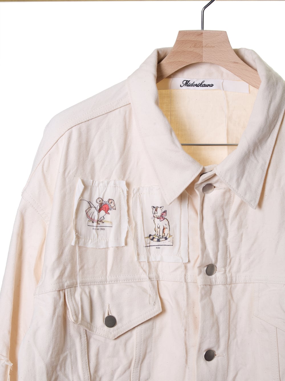 25SS】Midorikawa DENIM JACKET (IVORY) MID25SS-JK03 | IAAAM ONLINE