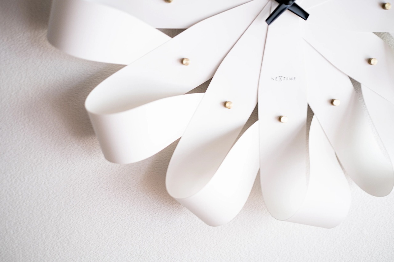 NEXTIME JAPANDI COLLECTION Kazaguruma WH ホワイト 壁掛け時計 モダン NXT-J019 - 2