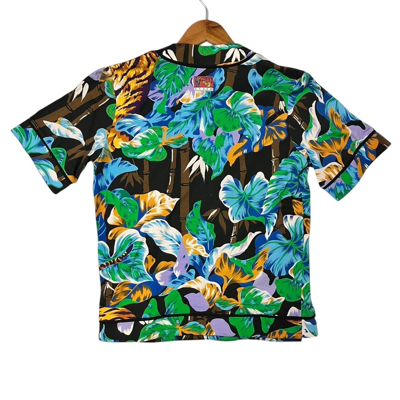 Vintage KENZO memento collection 2 Jungle Hawaiian Shirts