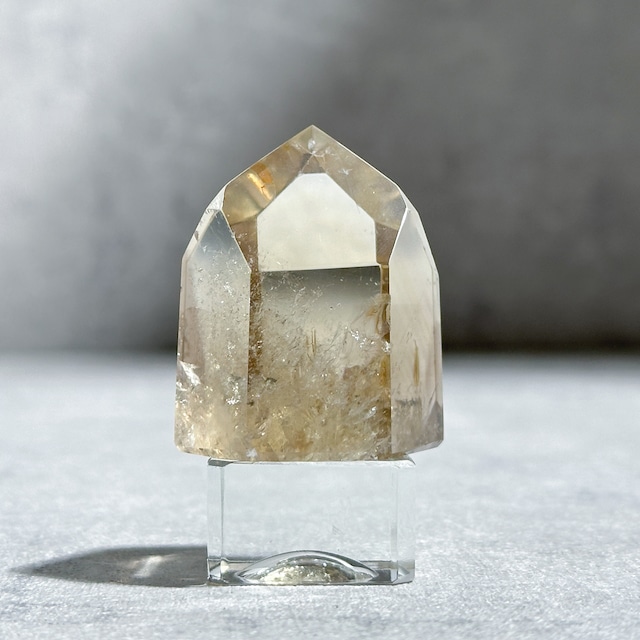 虹◎シトリン（黄水晶） タワー45◇ Citrine ◇ 天然石・鉱物・パワーストーン