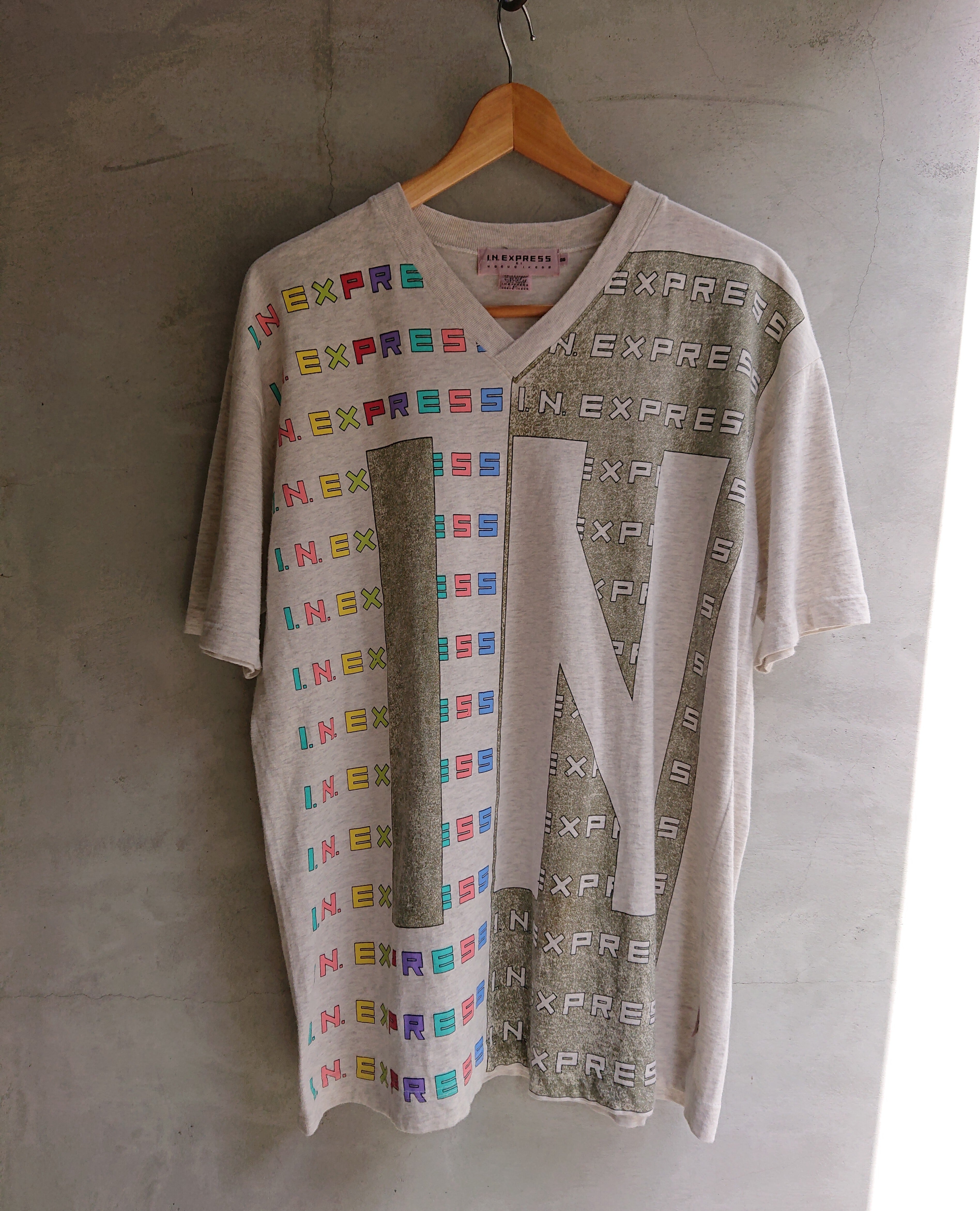 1980s I.N.EXPRESS BY NOBUO IKEDA DESIGN T-SHIRTS | BOW & ARROW WEB