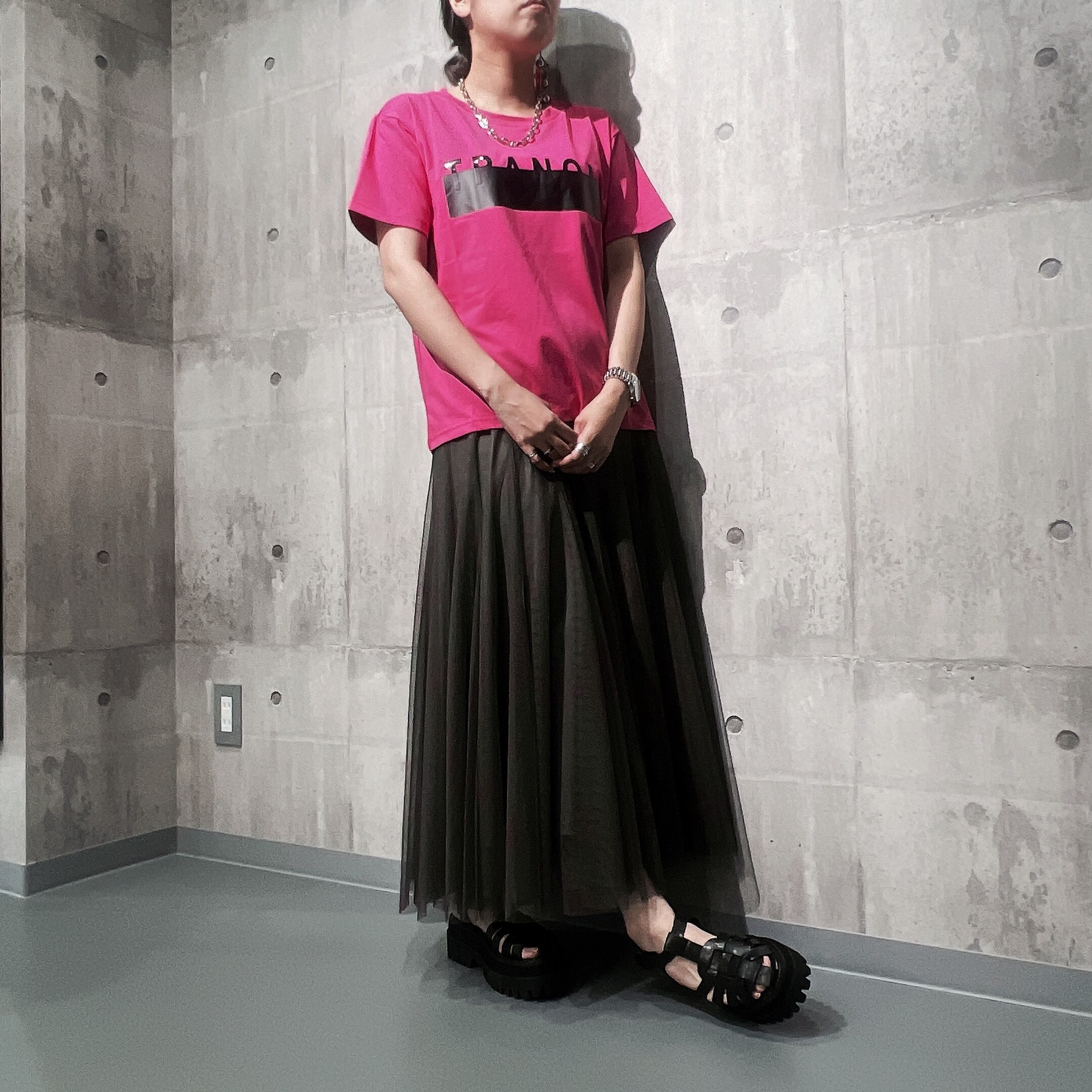 メッセージロゴチュールスカート | SLOVNENYA スロヴネンヤ