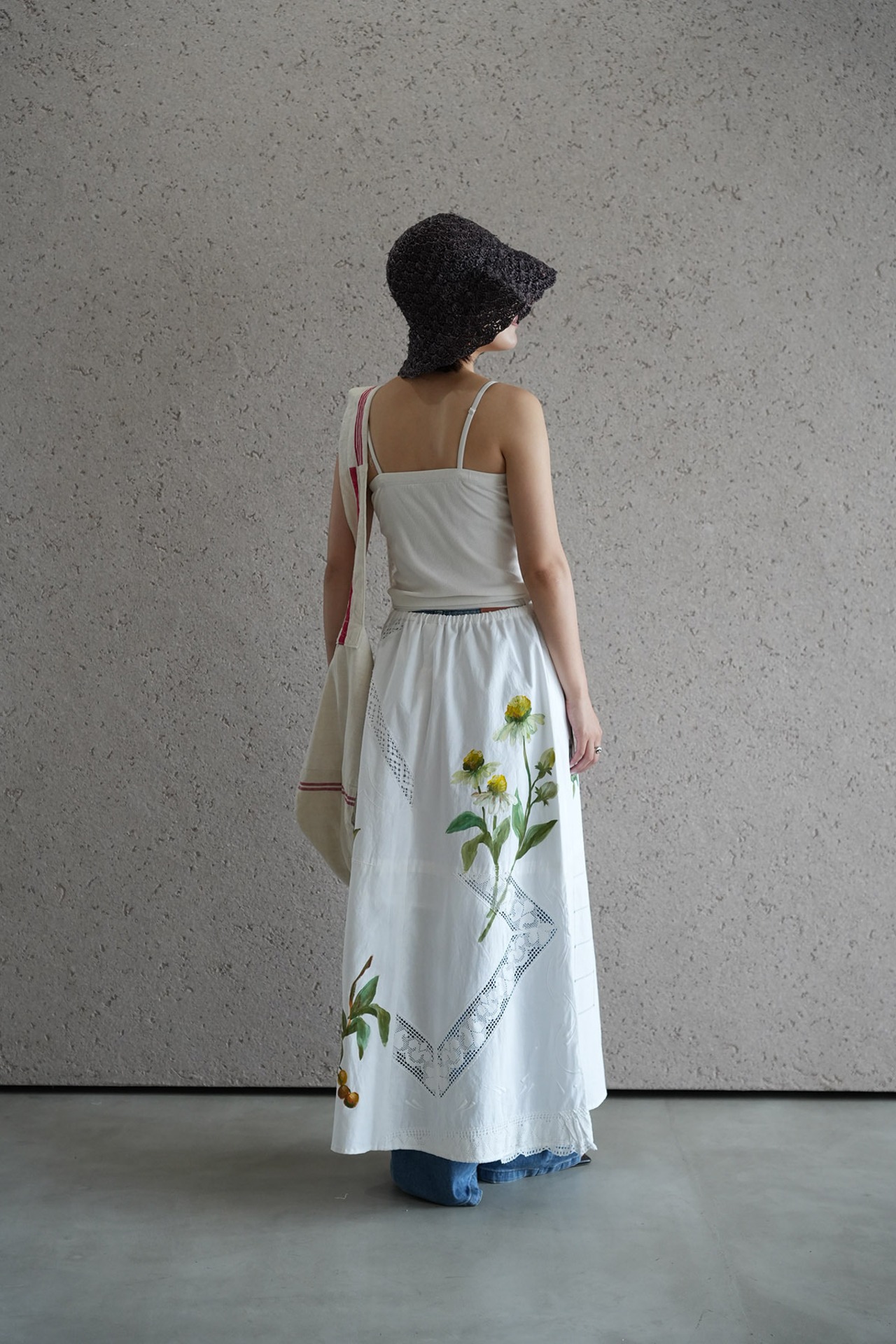 vintage lace skirt white*berry