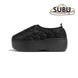 SUBU スブ VAMP PLATFORM CIRCLE 厚底サンダル ウィンターサンダル メンズ レディース サークルステッチ  BLACK
