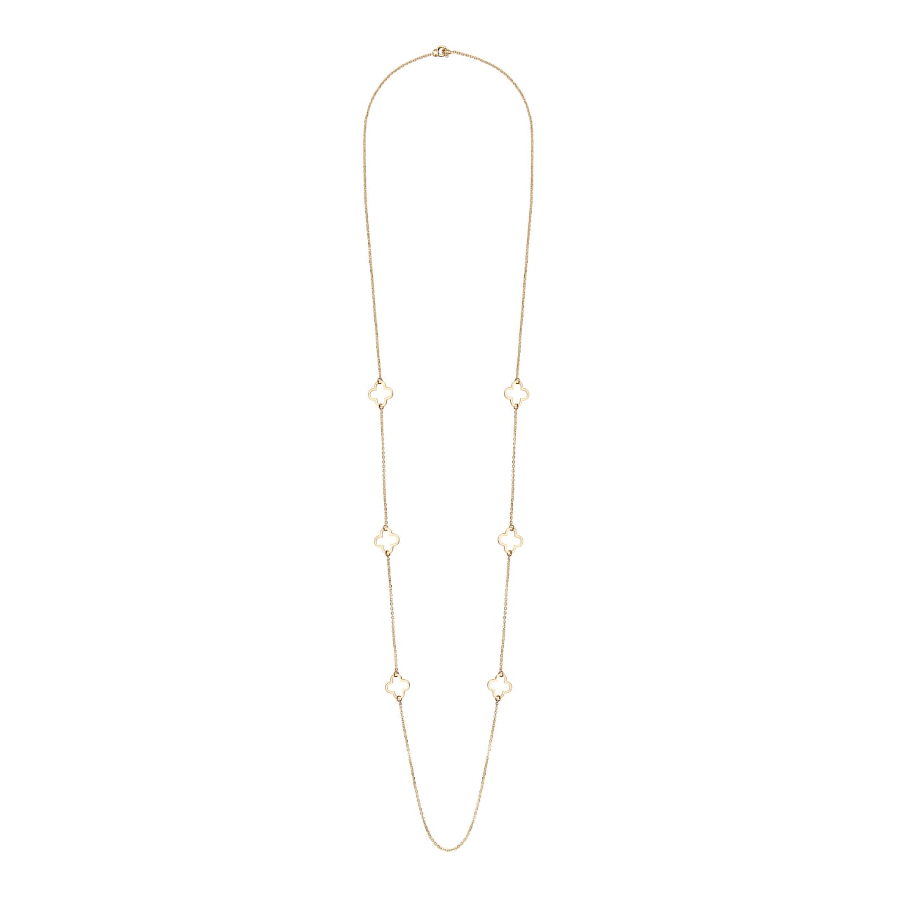 6 TREFLESロングネックレス