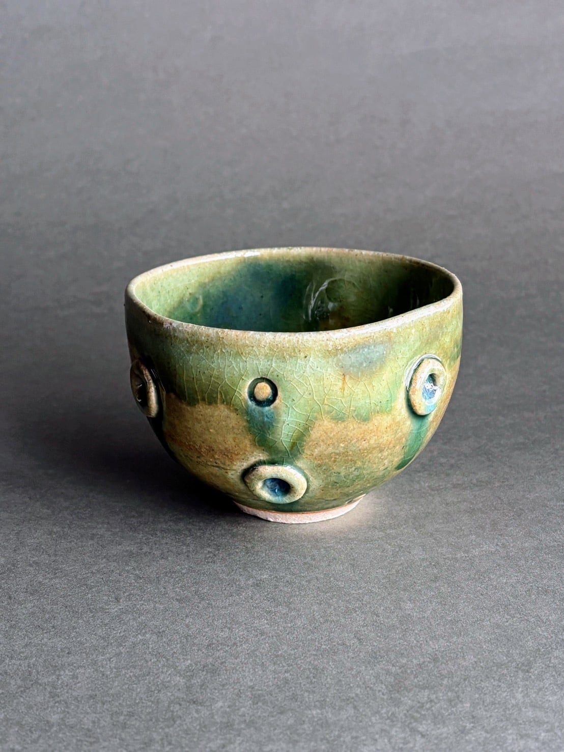 新作】茶碗 耳付 淡桃交趾 蝶 山本一如・作 木箱 茶道具 | Pay ID