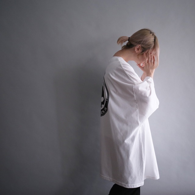 ”HARLEY DAVIDSON" front and back printed XXXXXL super big h/s tee