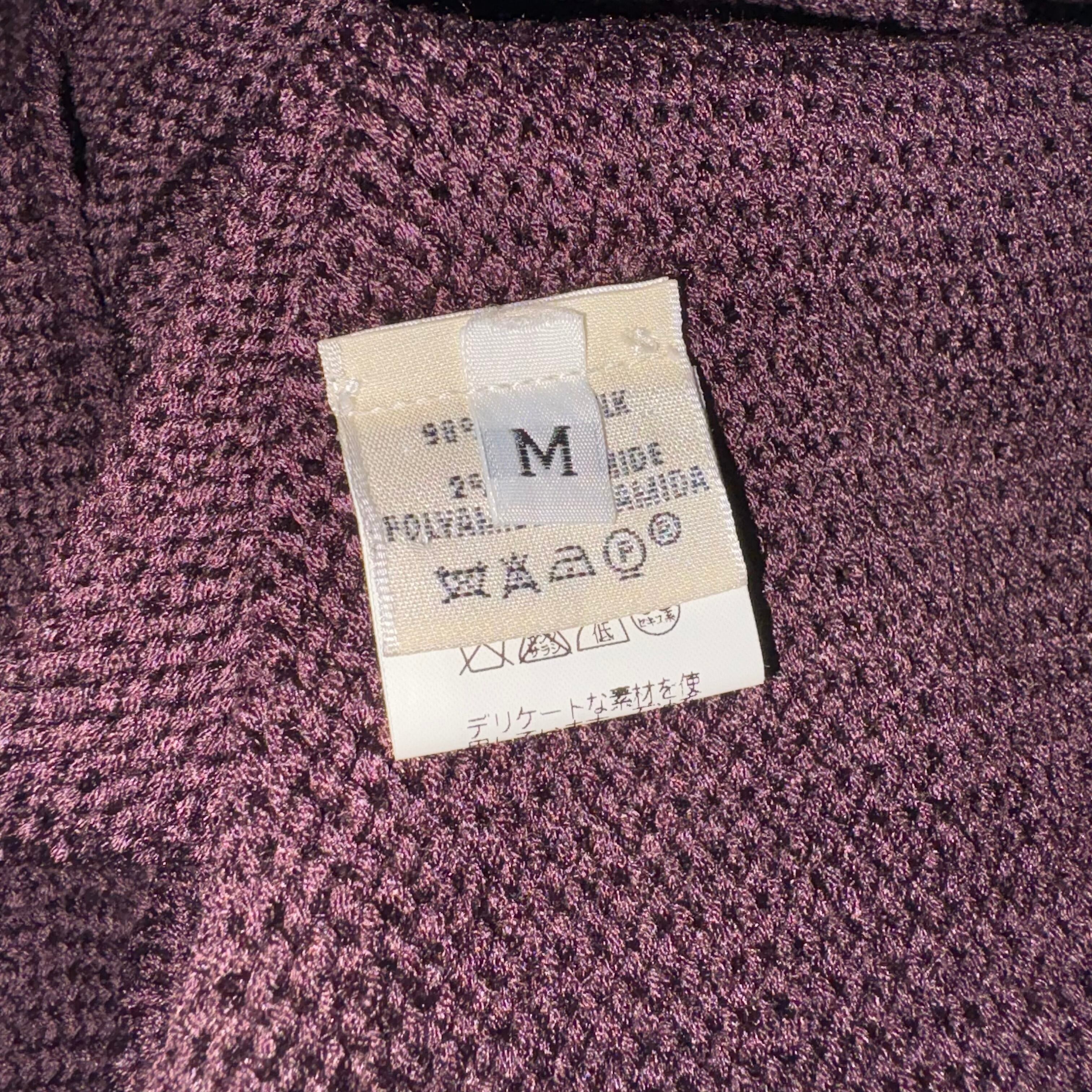 HERMES by Martin Margiela silk no sleeves turtle neck knit HERMES by Martin Margiela silk no sleeves turtle neck knit