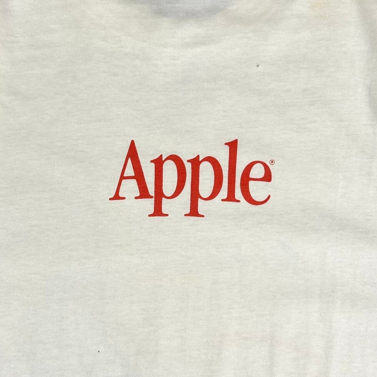90s Apple ロンT hanes アップル社 ヘインズ製 - メルカリ - トップス