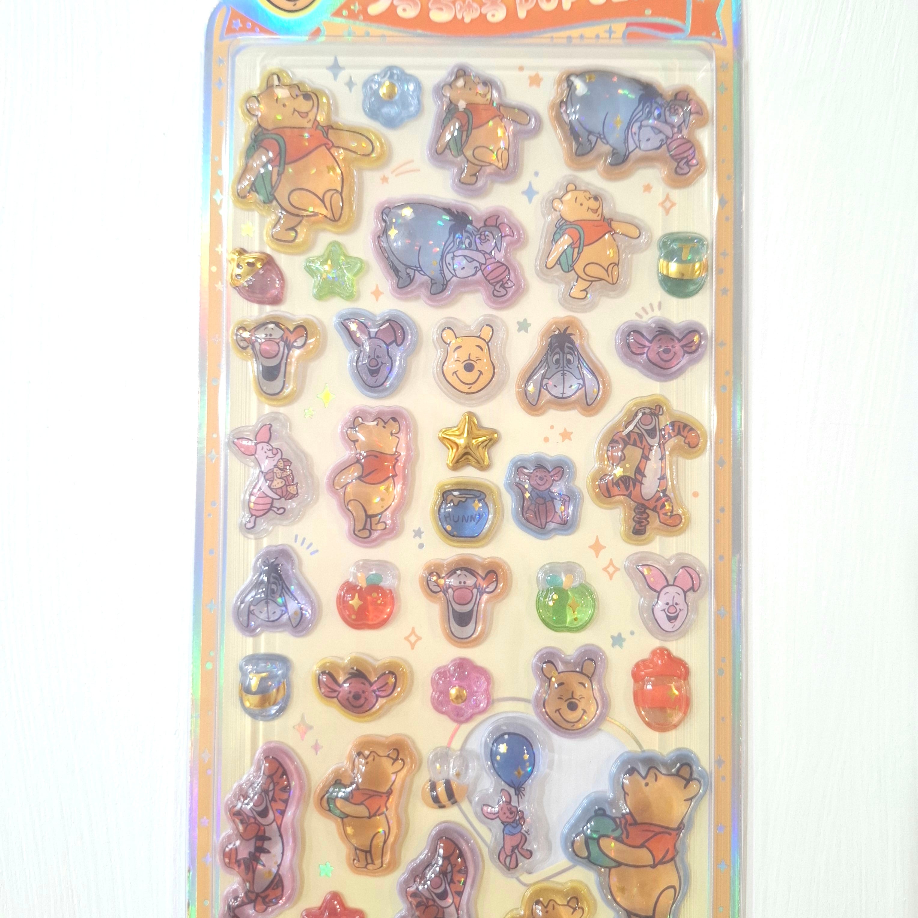 プーさん ディズニー うるちゅるポップシール | tuuli 文具＆雑貨店
