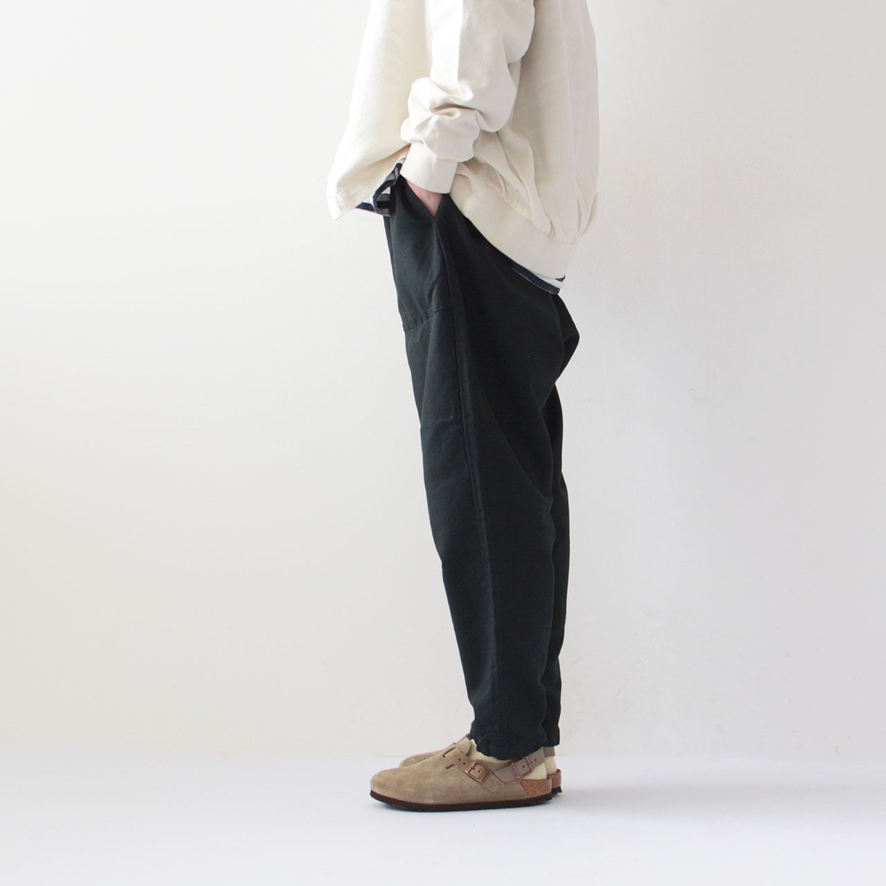 prit [プリット] タオルデニムサルエルパンツ [P70526] サルエルパンツ