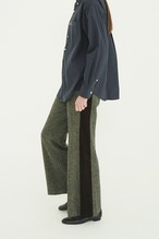 CLANE CORDUROY PANEL MELANGE PANTS