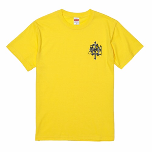 クロス  ～SY～ロゴ入りＴシャツ  男女兼用  イエロー