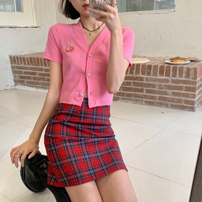 Vネックセーター スプリングカーディガンコート クロップドトップス 春物 モンロー59098559455