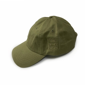 EMBROIDERY LOW CAP （Green） [ THE BLUFF STORE ®]