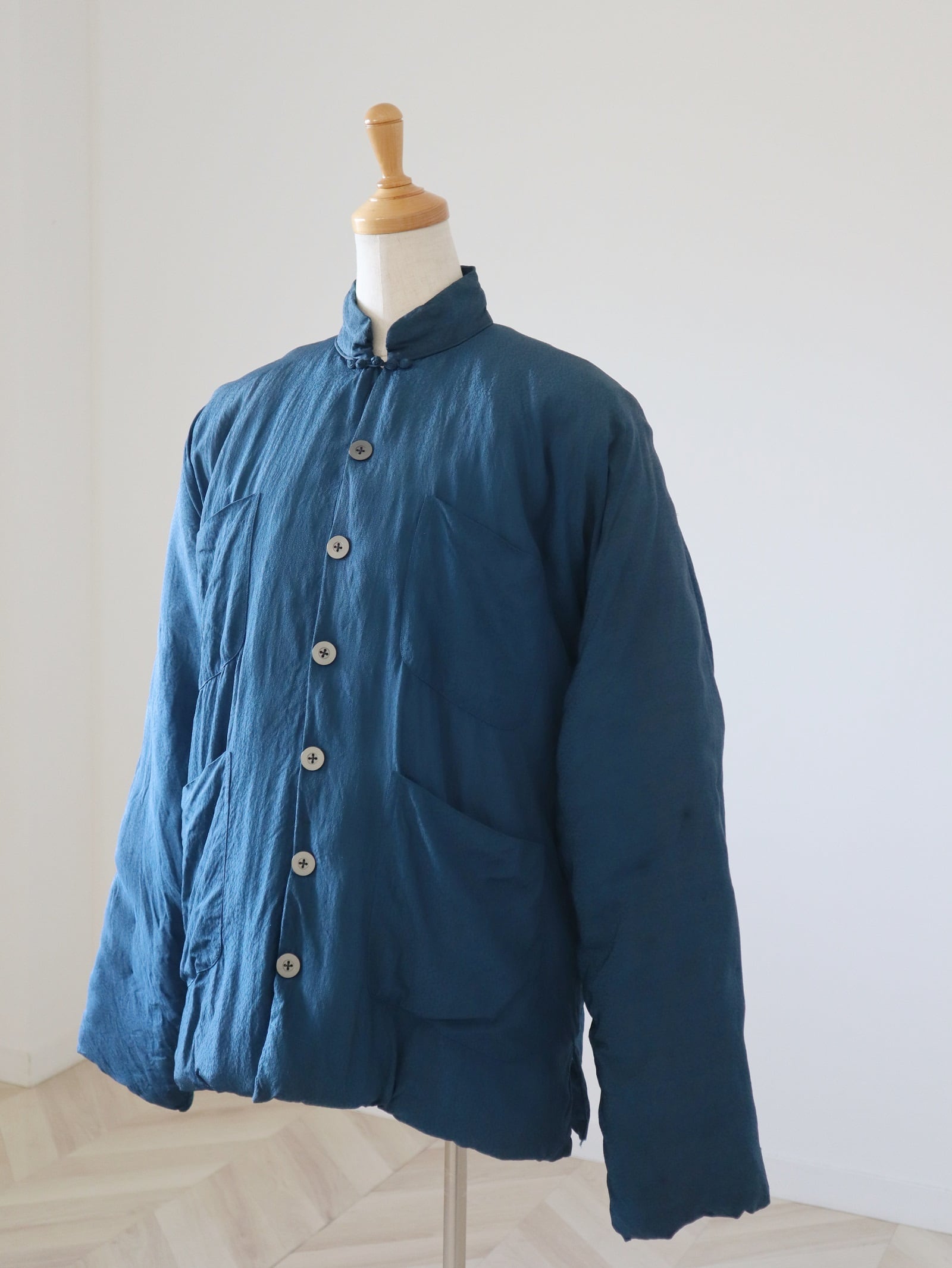 ●80-90s Chinese button detail padding jacket