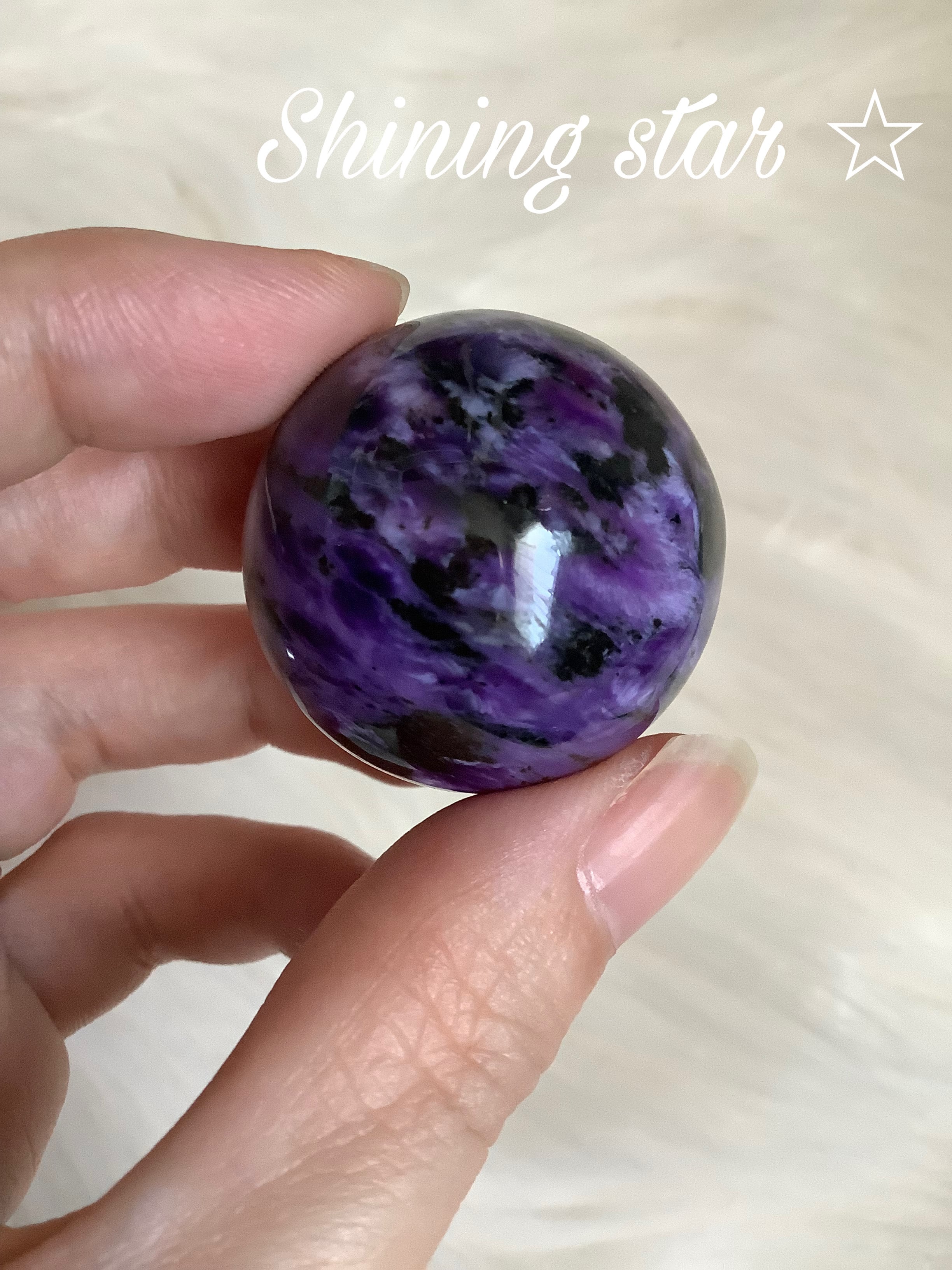 個性的なカンババジャスパーのスフィア | shining star☆