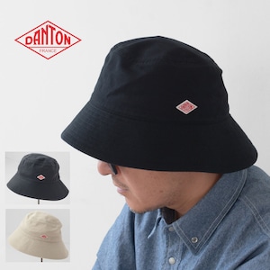 DANTON [ダントン] BUCKET HAT [DT-H0229 VAT] バケットハット・コットンハット・ロゴハット・キャンプ・アウトドア・MEN'S / LADY'S [2024SS]