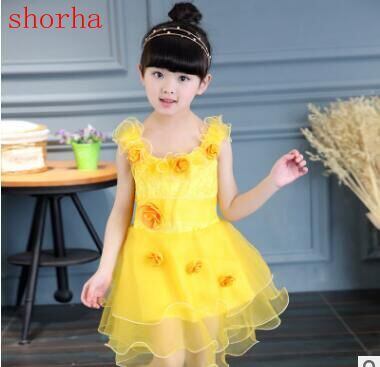 【新作】【送料無料】 チュールローズガールズドレスヴィンテージフローラルトップサマーパーティーウェディングキッズ幼児ドレス子供 夏物 花柄 ビンテージ AL expec457379177780