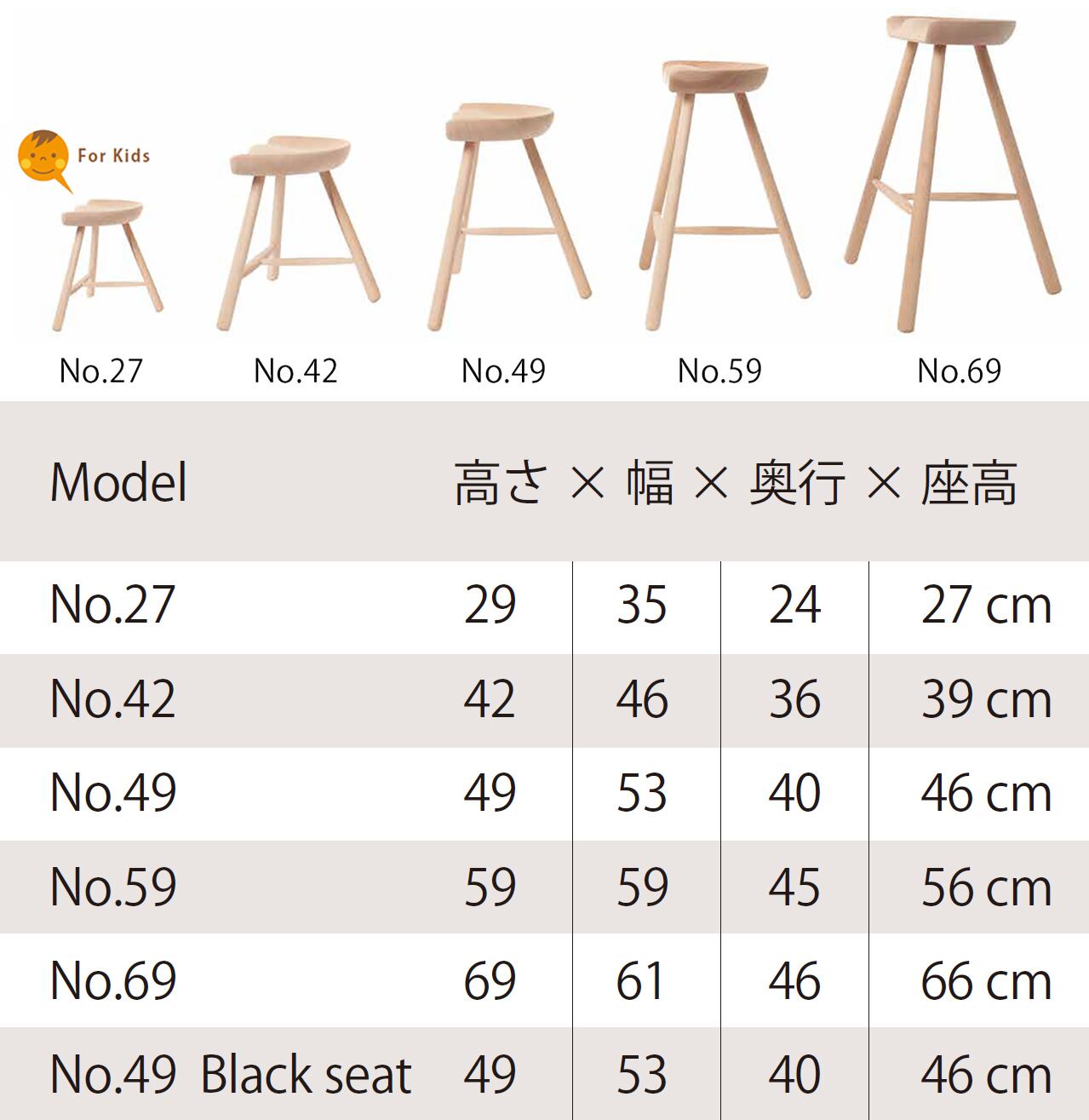 SHOEMAKER CHAIR NO.49 BLACKSHEET［WERNER］ | REAL Style