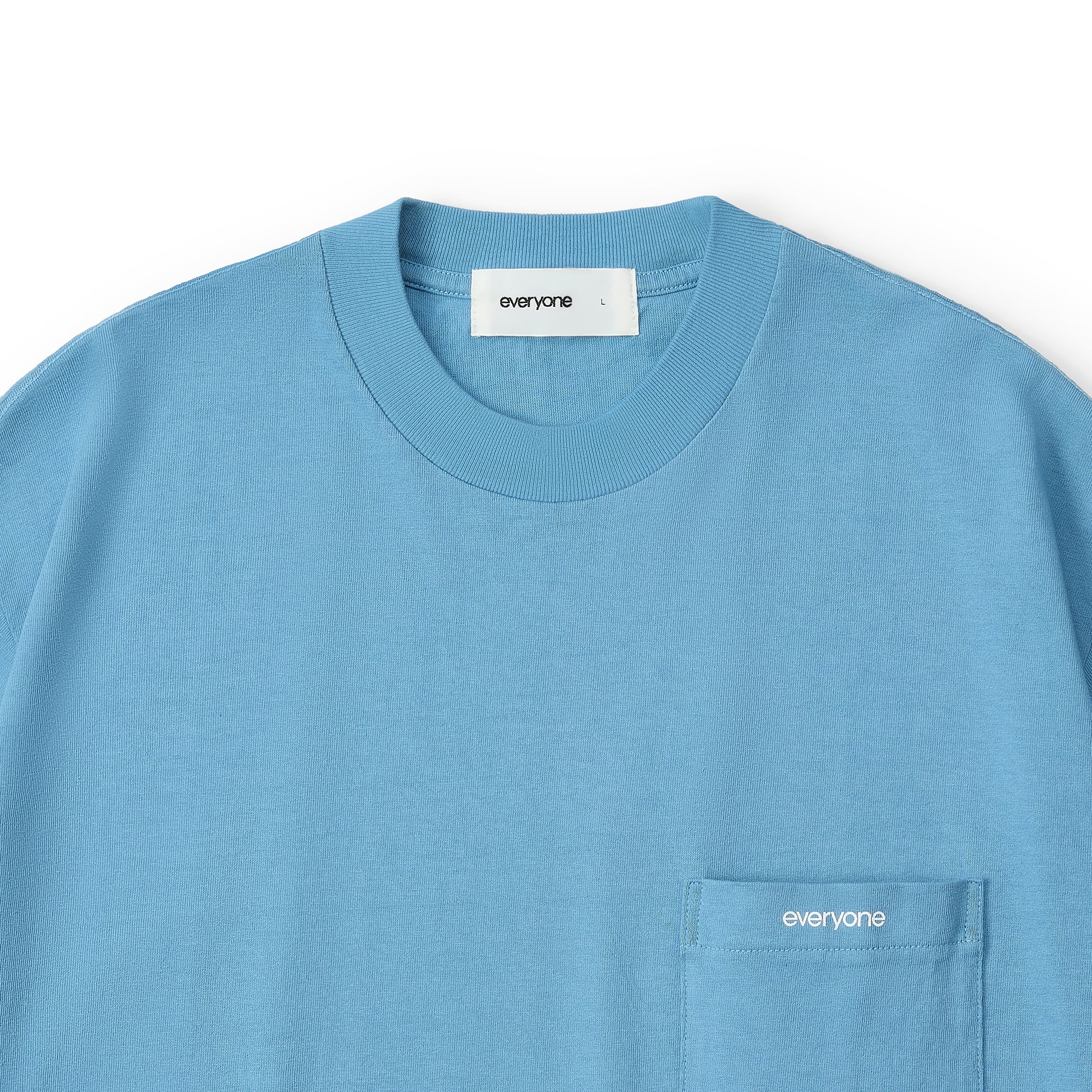 everyone pocket tee shirt (BLUE) | everyone