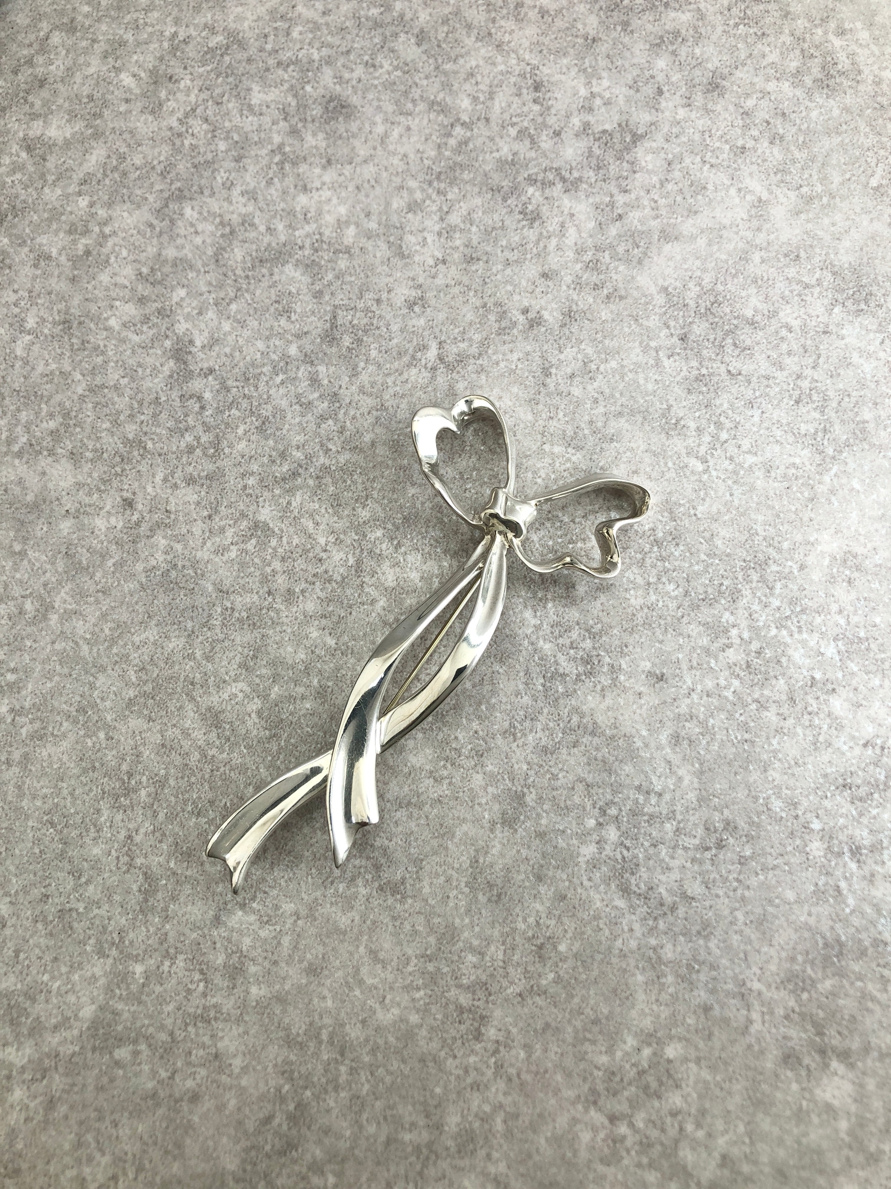 Tiffany & Co. ティファニー ネックレス リボン シルバー925