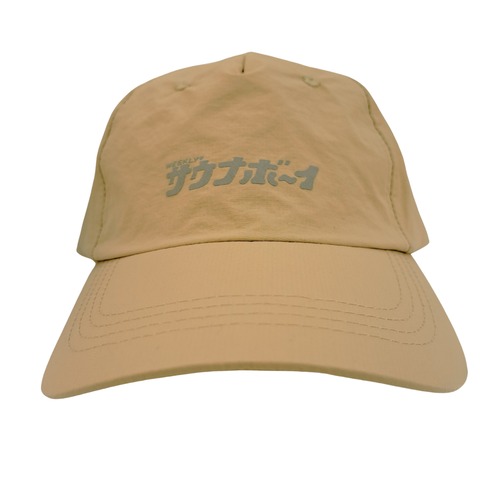 サウナボーイ　nyron logo reflector cap(beige)　