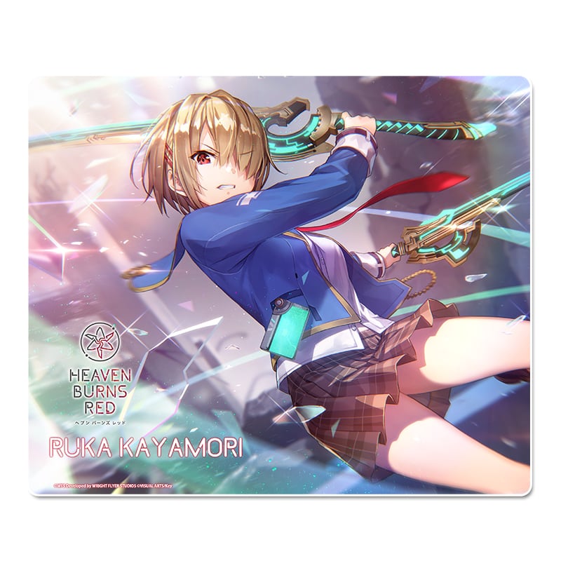 ヘブンバーンズレッド マウスパッド【茅森月歌】