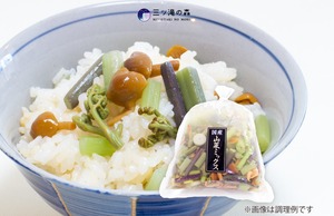 国産山菜ミックス水煮 200g　　　　　山形県真室川町製造 国産山菜 お蕎麦の具・まぜご飯に