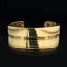 Navajo Flat Bangle [ERICK A NICOLAS BEGAY] [Gold Tone Brass] Plane