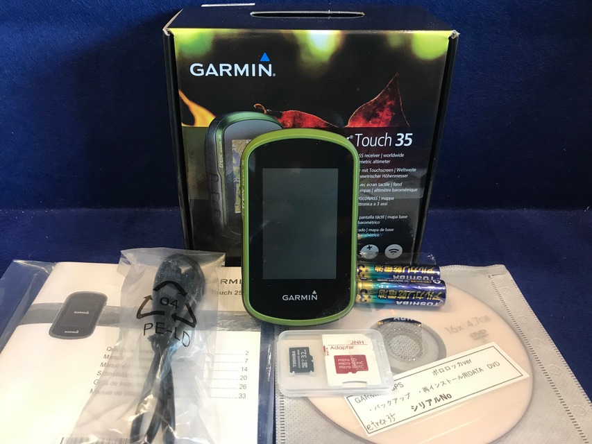 GARMIN eTrex Touch 35 USモデル 日本語化 ポロロッカ探索Ver | ポロロッカ