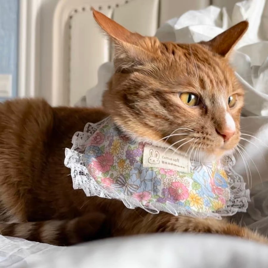 花柄handmadeエプロン 猫 すたい ハンドメイド | nyanpets 猫グッズ専門店