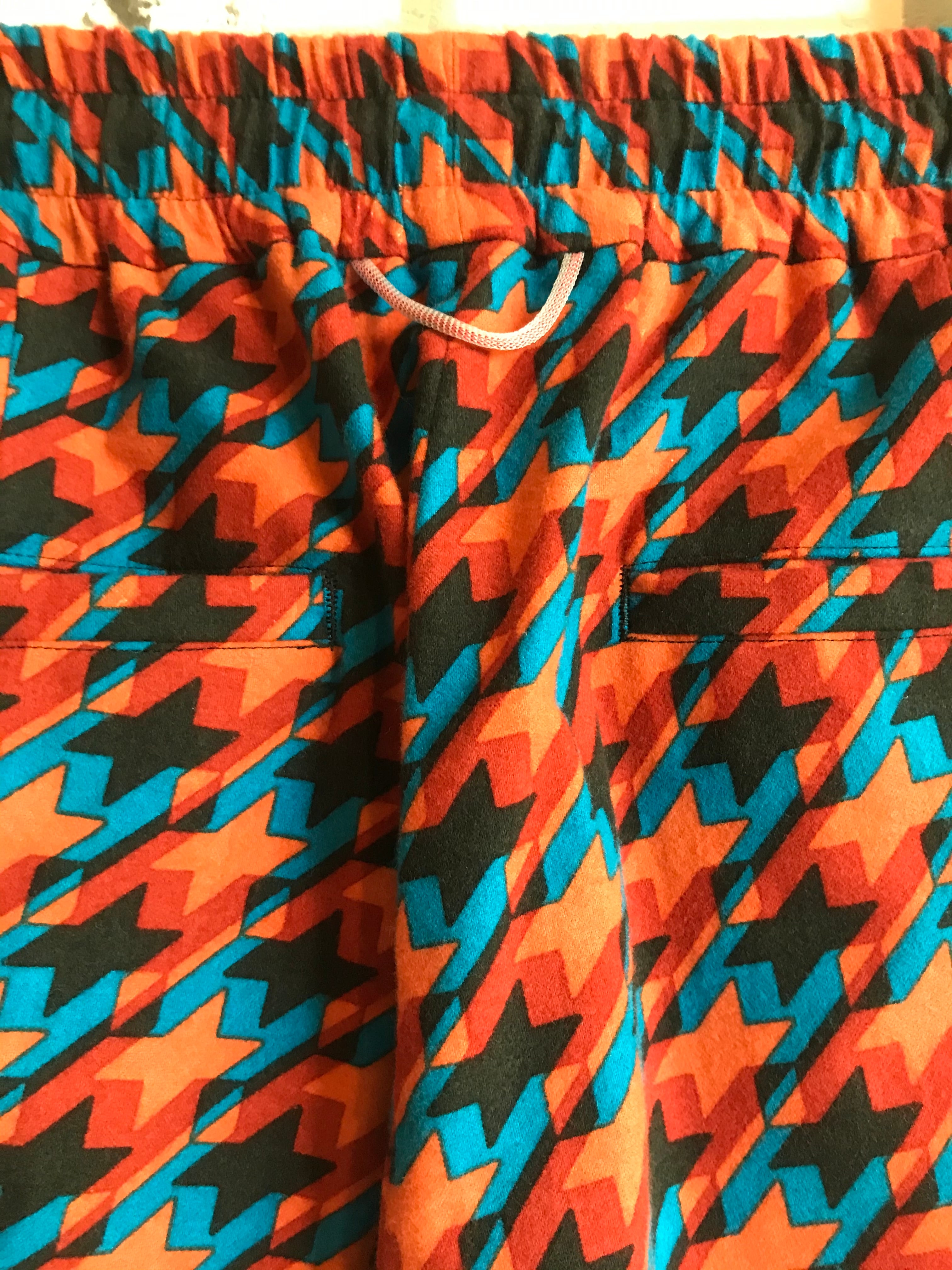 パンツ NEON SIGN plaid mw plover tiered pants NEON SIGN plaid mw plover tiered pants