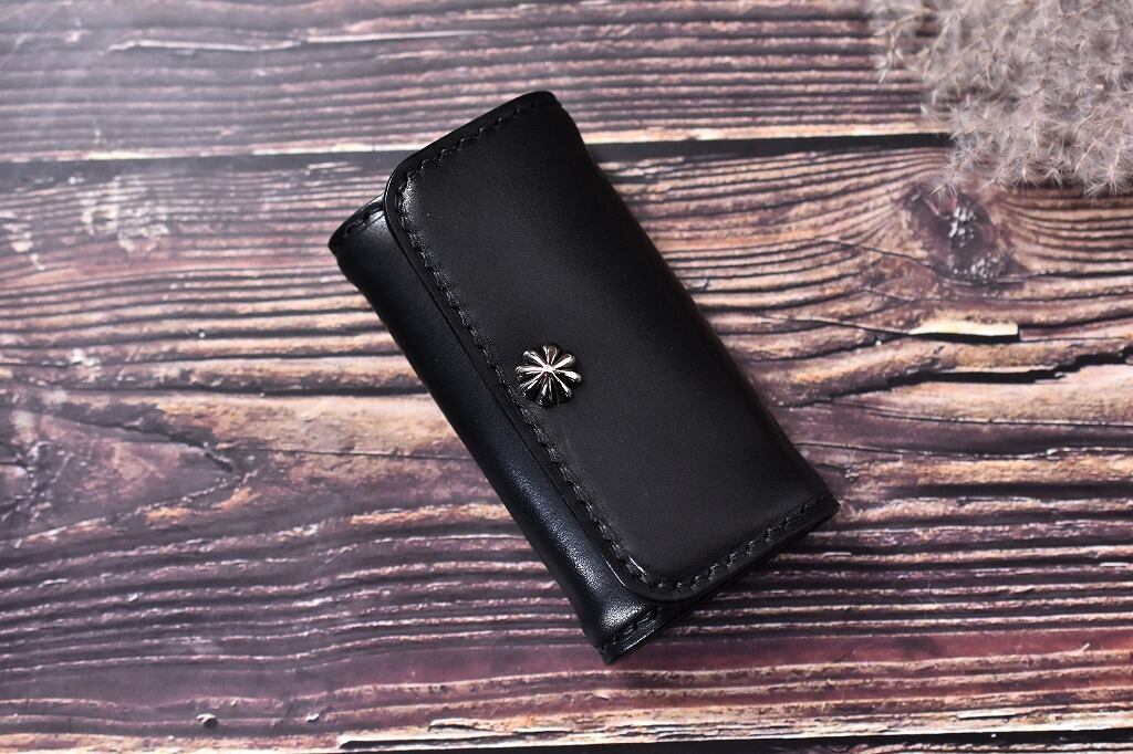 サドルレザーを使用したキーケース BLK | gnrlstndrd
