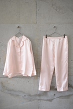 Pink glossy pajama set
